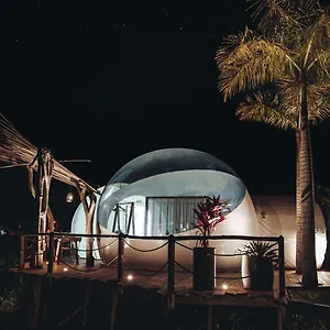 אוהל מפואר Land Bubble Glamping By Mint